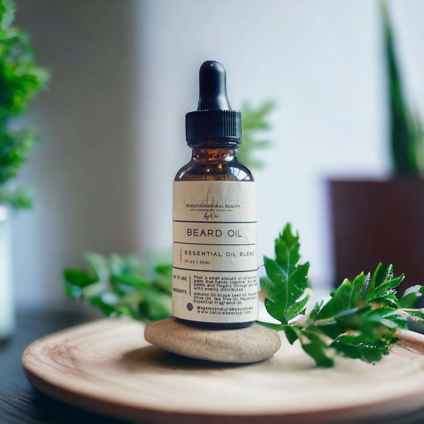 Beard Oil - Ageless Natural Beauty Handmade Soap and Soy Candles