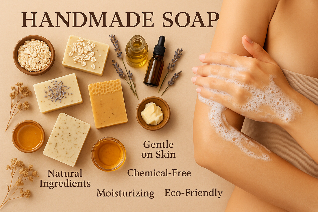 Benefits of Using Handmade Soap - Ageless Natural Beauty Handmade Soap and Soy Candles