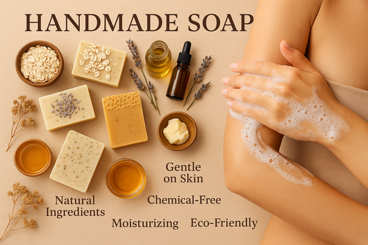 Benefits of Using Handmade Soap - Ageless Natural Beauty Handmade Soap and Soy Candles
