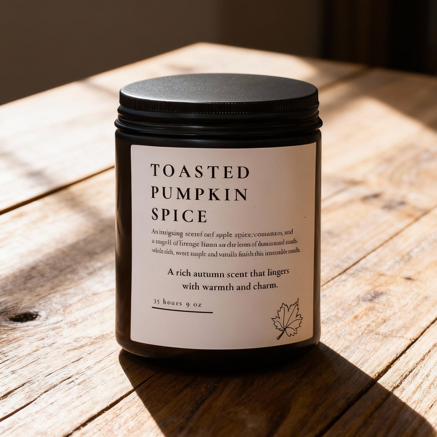 Toasted Pumpkin Spice Soy Candle