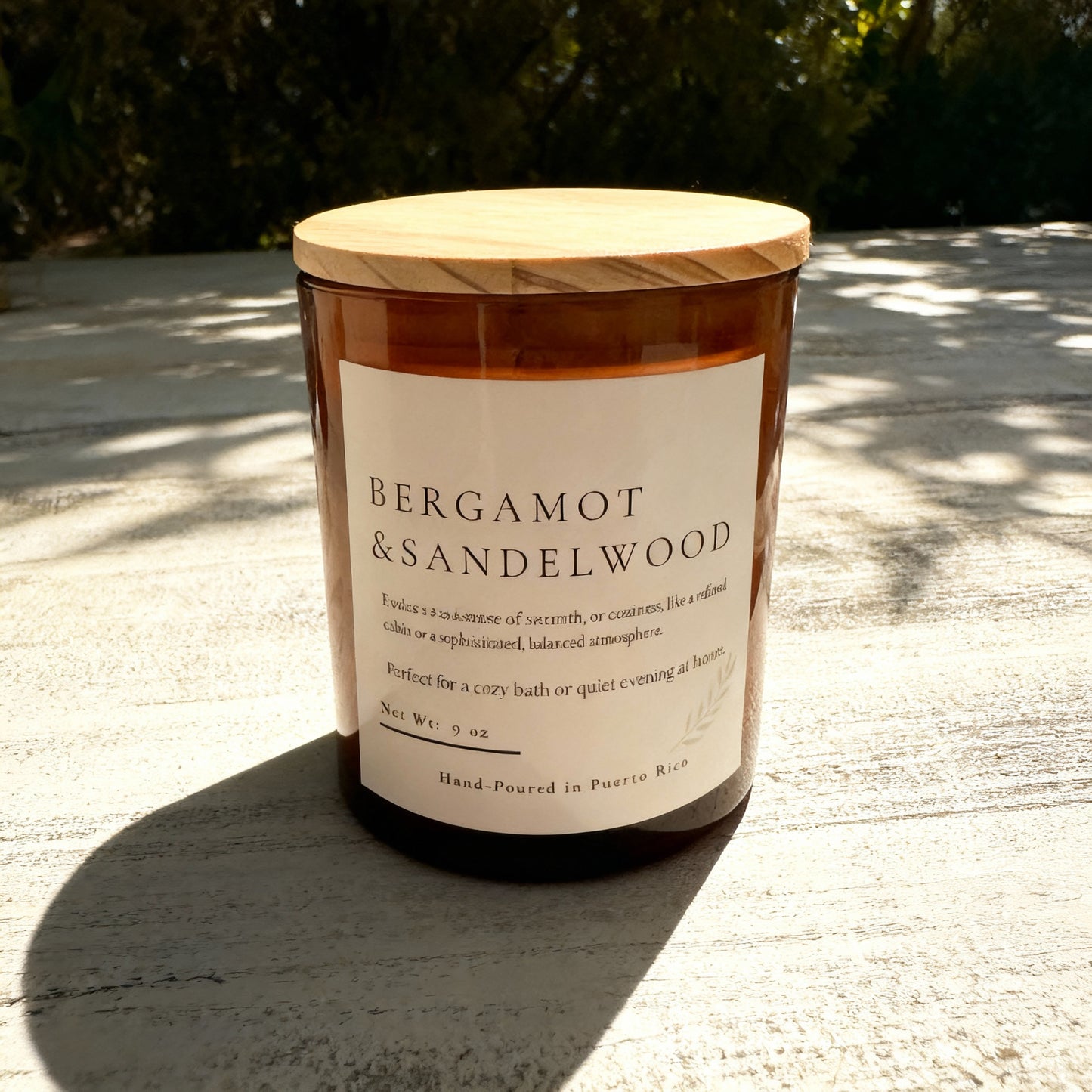 Bergamot & Sandalwood Candle