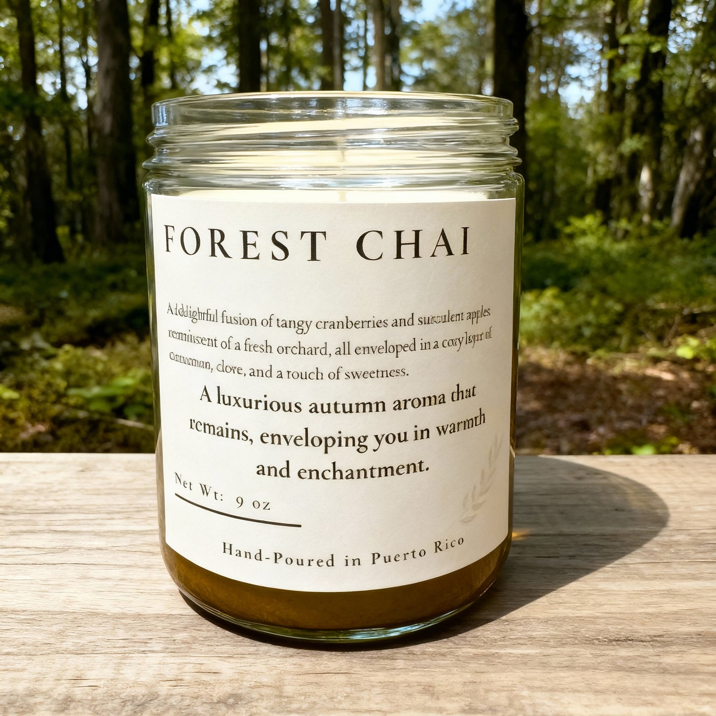 Forest Chai Soy & Coconut Candle