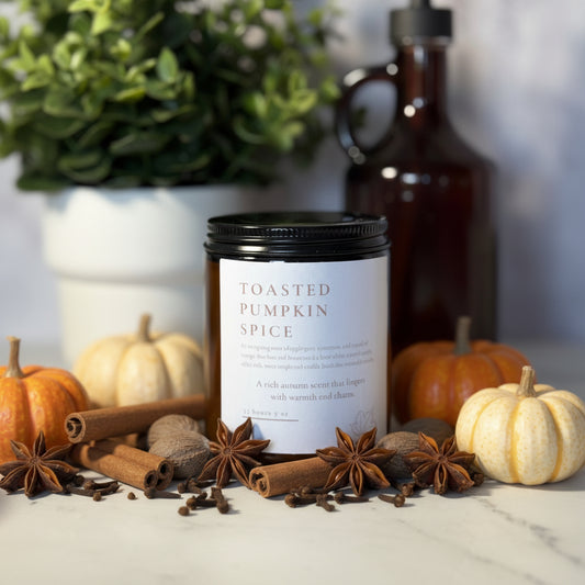 Toasted Pumpkin Spice Soy Candle