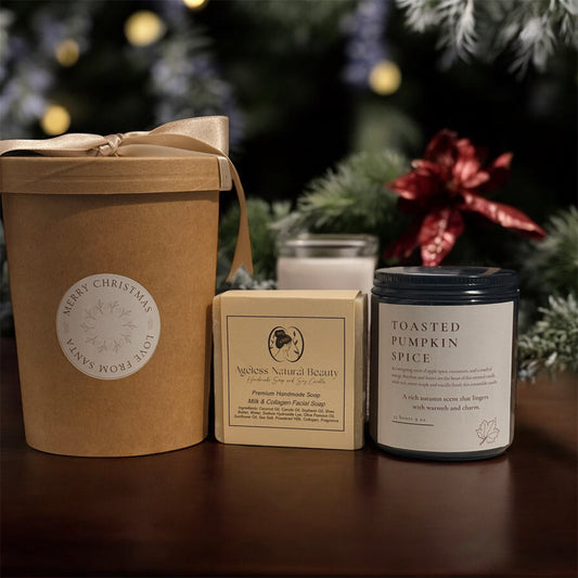 Handmade Soap & Candle Set