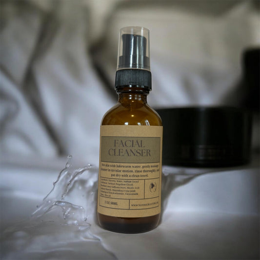 Coconut Milk, Honey & Olive Oil Facial Cleanser – Nourishing Care for Mature, Dry Skin