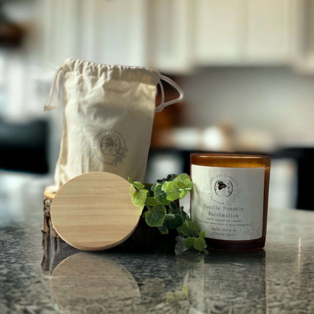 Vanilla Pumpkin Marshmallow Soy Candle